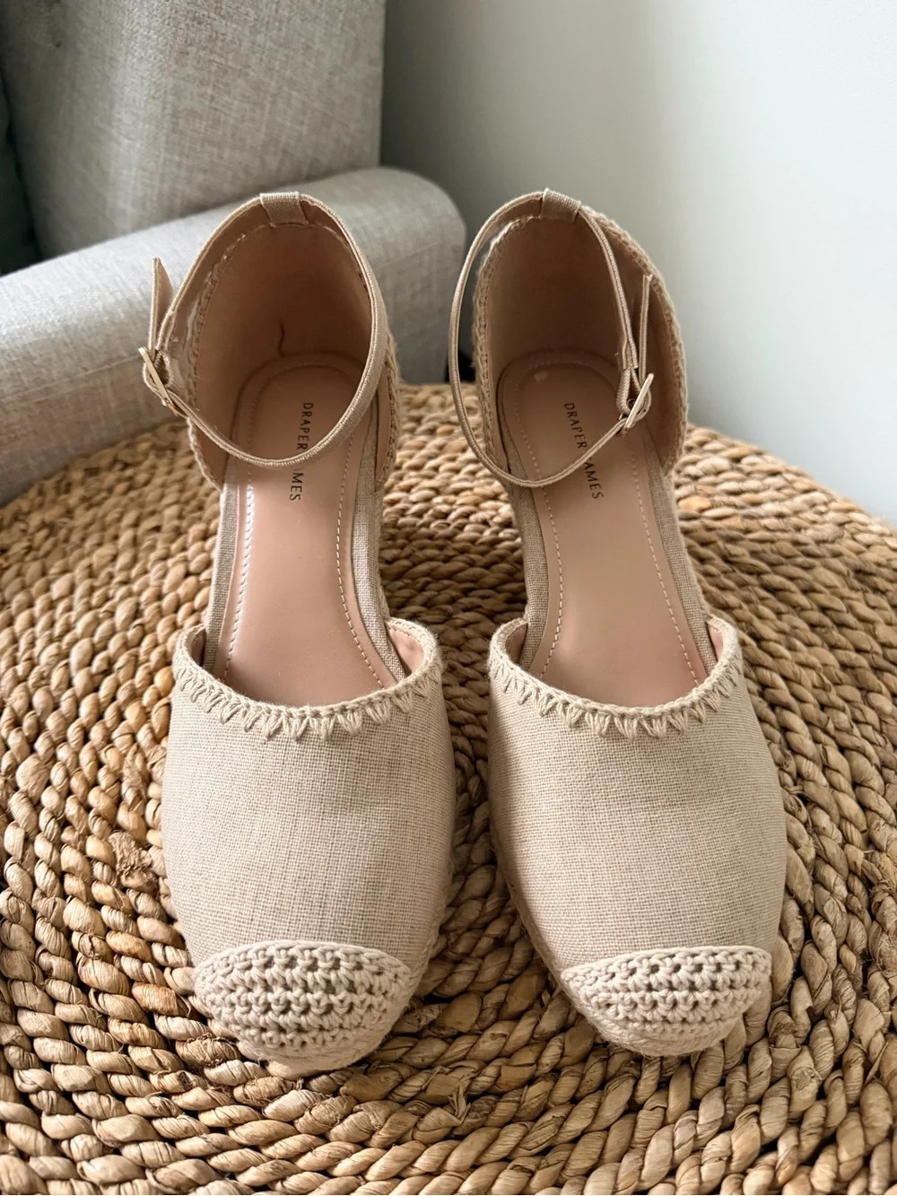 Draper James Espadrille Wedge Sandals